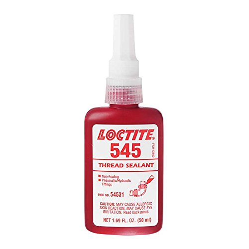 545™ Thread Sealant, Hydraulic, Pneumatic Fittings, 50 ml Bottle