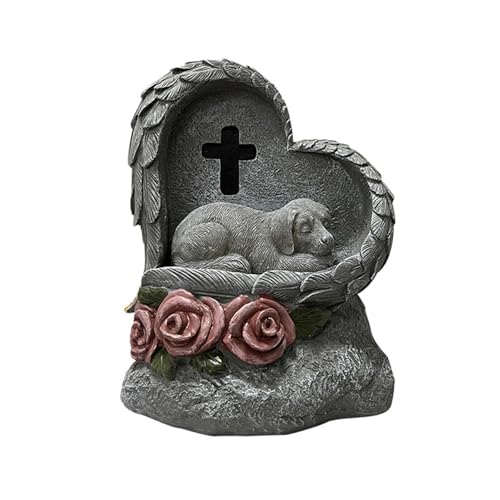 ペット墓地装飾犬記念科目のエレガントな犬記念装飾