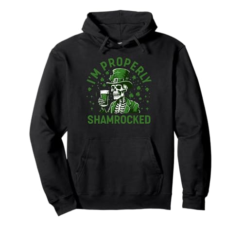 Shamrocked Funny St. Patrick's Day Leprechaun �X�P���g�� �p�[�J�[