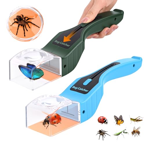 PUTINEI Attrape Insecte avec Loupe 5X