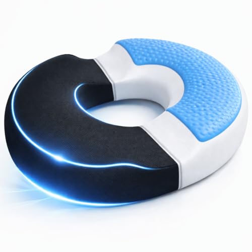 AnboCare Donut Gel Sitting Pillow - Orthopedic...