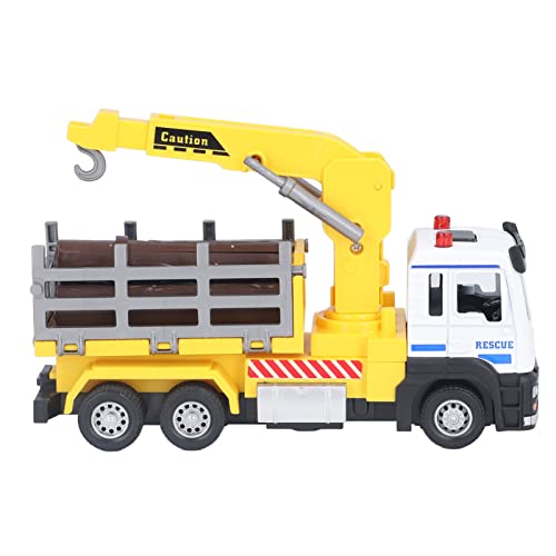 Jouet de Camion Forestier au Design Vif, Carrosserie de Véhicule en Alliage pour Course Sûre, pour Les Enfants de 6 Ans et Plus, Cadeau d'anniversaire Idéal...