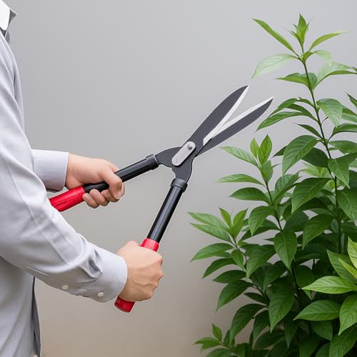 Leafypets heavy duty garden tools for branch cutter for tree branch & flowers pruning shears for trimming fruit, flowers, and plants sharp pvc handle pack of 1. - Image 3 thumbnail