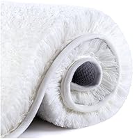 Tappetino Da Bagno Extra Lungo 50x178cm - Morbido E Antiscivolo | In Microfibra Assorbente Beige - Foto 9