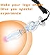 Elektro Analplug zur Elektrostimulation Doppelpoliger Analdildo Sex Toy Masturbator Perlen Stimulation Butt Plug Prostata Massage SM Sexspielzeug für Frauen Männer Paare