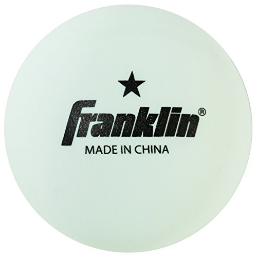 Franklin Sports Ping Pong Balls - Bulk Pack Of Official Size + Weight 40Mm Table Tennis Balls - White + Orange - One Star Professional Ping Pong Balls - Durable Ping Pong Balls - 144 Ball Bulk Pack #TOP2
