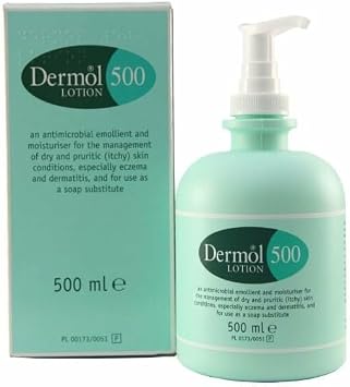 Moisturising Lotion 500 ml for Dry & Sensitive Skin - Long-Lasting Hydration Protect from Dryness, Reduce Redness - Dermatological Body Moisturiser Lotion - Body Lotion - Daily Moisturiser