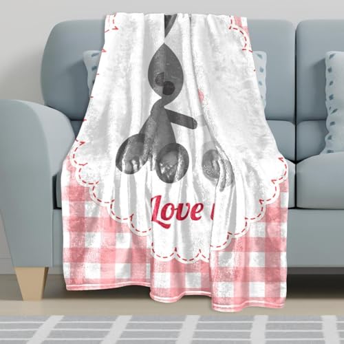 Jeté de canapé couverture polaire lapin de Pâques plaid microfibre chaud