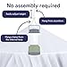 Luxury Mosquito Net Bed Canopy, Ultra Large: for Single To King Size, Quick Easy Installation, Finest Holes: Mesh 380, Curtain Netting, 2 Entries, Storage Bag, No Chemicals Added, 500