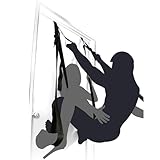 Door Sex Swing with Seat, Slave Love Sexy Slings for Adult with Adjustable Straps, Bondage Restraint BDSM Sex Toy for Couples Restraints Sex Adults for Bedroom Sweater U10