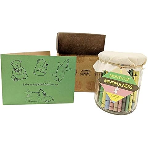 Mindfulness with Kids: Rustic jar full of mindful tasks and challenges for Kids (and Big Kids) Cover