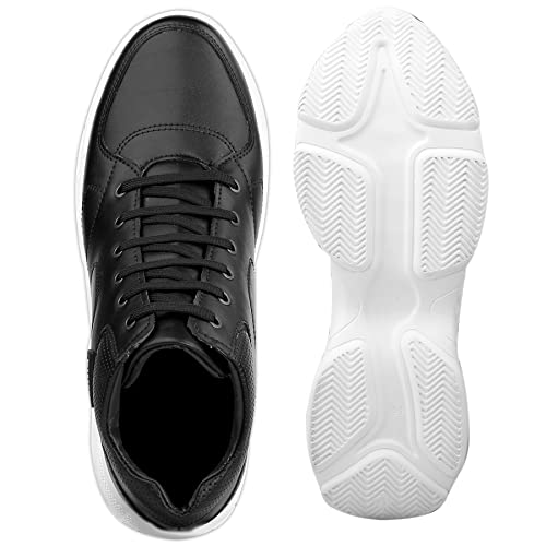 Image of YUVRATO BAXI 3 Inch Hidden Height Increasing Casual Outdoor Sneakers Boots.Height Elevator Boots