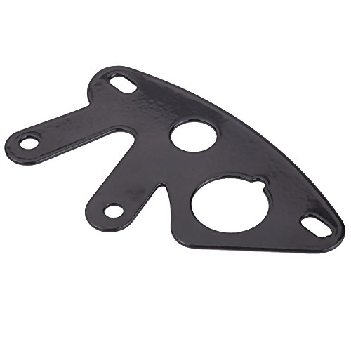 Soporte para instrumentos de motocicleta universal y duradero de metal negro con base estable 2