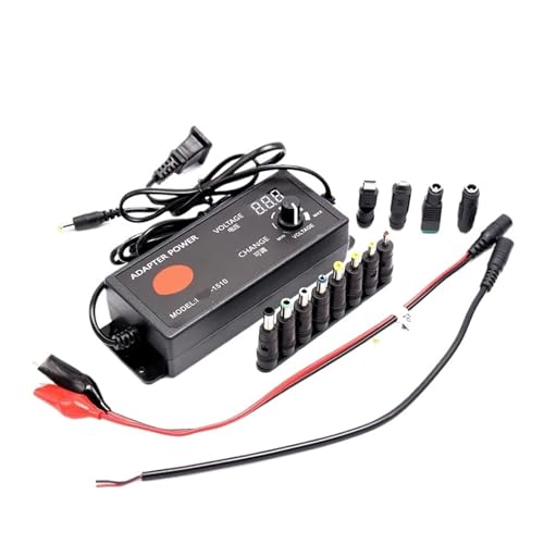 Adattatore di alimentazione regolabile a 3V-12V 15V 18V 24V 28VE2 3-12V5A US Plug