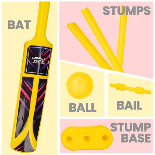 Image of Baybee Plastic Bowling Set for Kids Toys with 6 Bottles and 2 Balls, Indoor & Outdoor Sports Games for Children, Board Game Toys for Kids Boys Girls 3+ Years (Yellow)