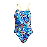 Funkita Badeanzug Girls Single Strap Slothed - Trainings Schwimmanzug für Mädchen, Größe:164