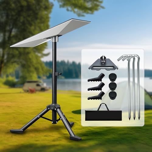 Gen 3 Starlink Tripod Stand with Pipe Adapter, Compatible with Starlink Gen 3, Height Adjustable Starlink Mount, Accessories for Starlink Gen 3