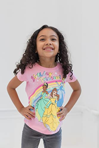 Image of Disney Girls Birthday T-Shirt Infant to Big Kid Sizes (18 Months - 14-16)