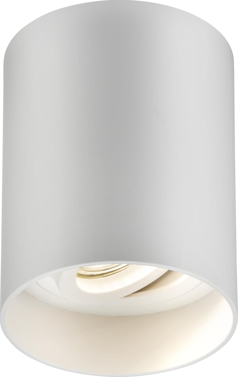 Knightsbridge Oran Surface Tilt Round Downlight - White ORA1TRW