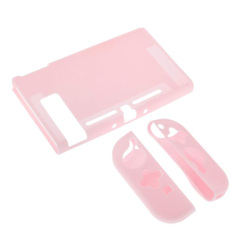 ELBME® Protective Case Cover Shock-Absorption for Nintendo Switch Pink-image-30