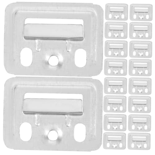 Lurrose Metal Wall Panel Fasteners Pcs Wall Hanging Buckle Clips for Easy Setup