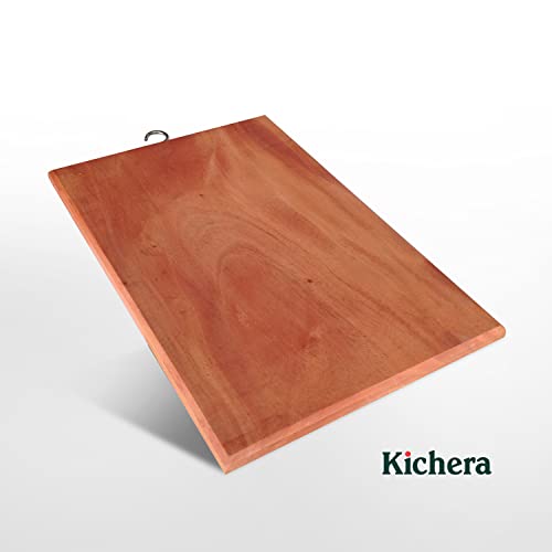 Image of Kichera Neem Wood Chopping Board Rectangle Shape Wooden Cutting Board (10 * 15(Extra Large))