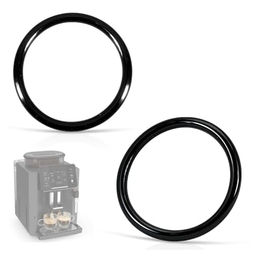Dichtungsringe Dichtungen für Krups Kaffeevollautomat Ersatzteile - 2 PCS Dichtung Dichtungsring Set Geeignet für Krups EA/XP, Rowenta ES, O-Ring Dichtungssatz für Kaffeemaschine Brüheinheit Brühkopf