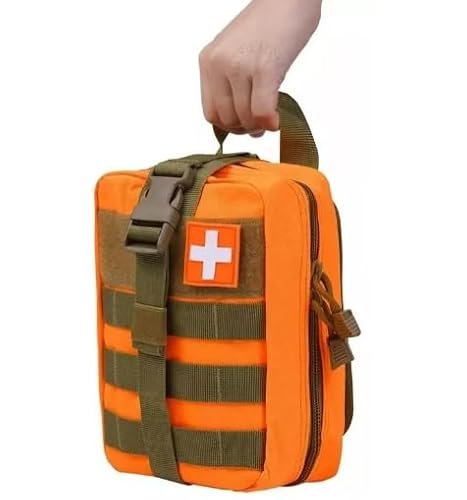Bolso Ifak Modular Aph Tatico Primeiros Socorros Medico (Laranja)