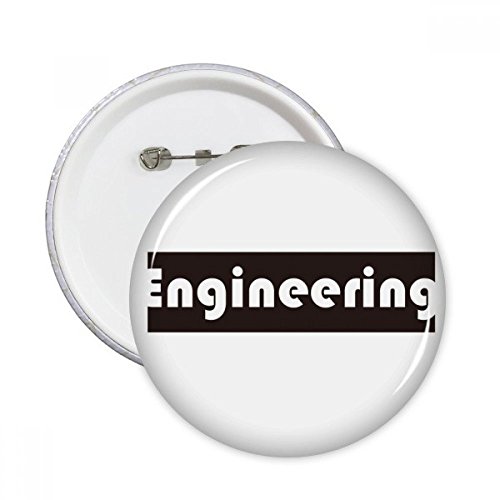 Pins badge bouton vêtements noir XXL pour rompre la monotonie des tenues