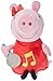Peppa Pig Grunz-mit-mir-Peppa, Singende Plüschpuppe mit rotem Kleid und Schleife, singt 3 Lieder aus der Serie, ab 3 Jahren geeignet