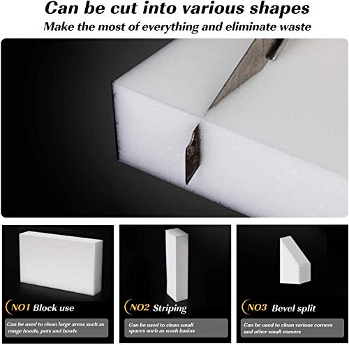 20 stuks Magic Gum Spons, vuilwisser spons, wonderreinigingsspons, vlekgum, nano-melamine sponzen, wand Magic Eraser (A) - Image 6