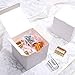 GSSUSA Small Gift Boxes 100-Pack 4x4x4 White Gift Boxes with Lids for Gifts, Crafting, Cupcake Boxes, Individual Cupcake Containers, Wedding Party Favor