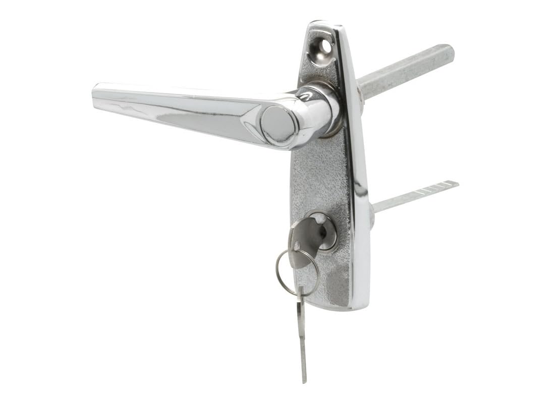 Prime-Line GD 52147 Door Left Handle Lock, Diecast Zinc