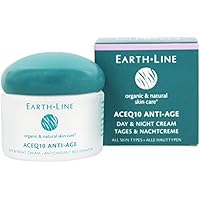 Earth Line Crema de día y noche, aceq10 anti edad 50 ml