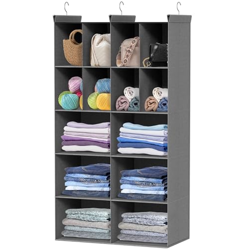 5-Tier Closet Organizer with 14 Compartments