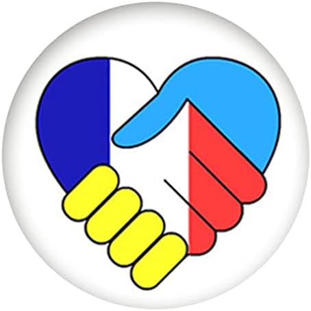 5/10/50/100pcs Oekraïne Vlag Zwaaien Reversspeldjes