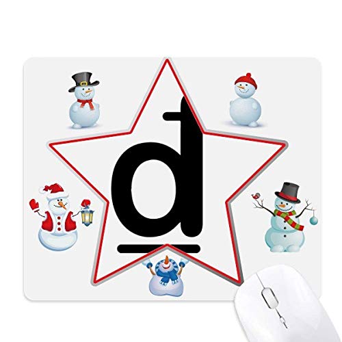 Tapis de souris dong vietnamien étoile et bonhomme de neige pour décorer votre bureau