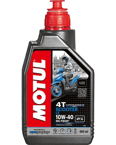 Image of Motul Scooter LE 10W40 Engine Oil for Scooter - 800 ml
