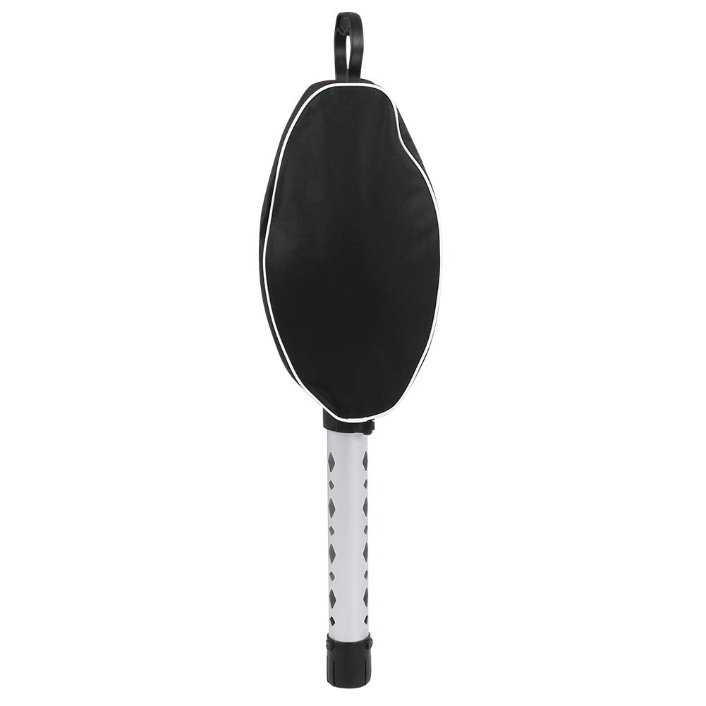 HERCHR Raccoglitore di Palline da Golf, Borsa per Palline da Golf con Tubo Telescopico in Alluminio Portatile, Raccoglitore di Supporti per Palline da Golf per Raccogliere 80 Palline