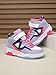 Boys Girls Outdoor Sports Shoes with Leather Upper, Breathable and Comfortable with Soft Padded Neck, Fashionable Retro Street Style, Basketball Shoes Suitable for All Seasons