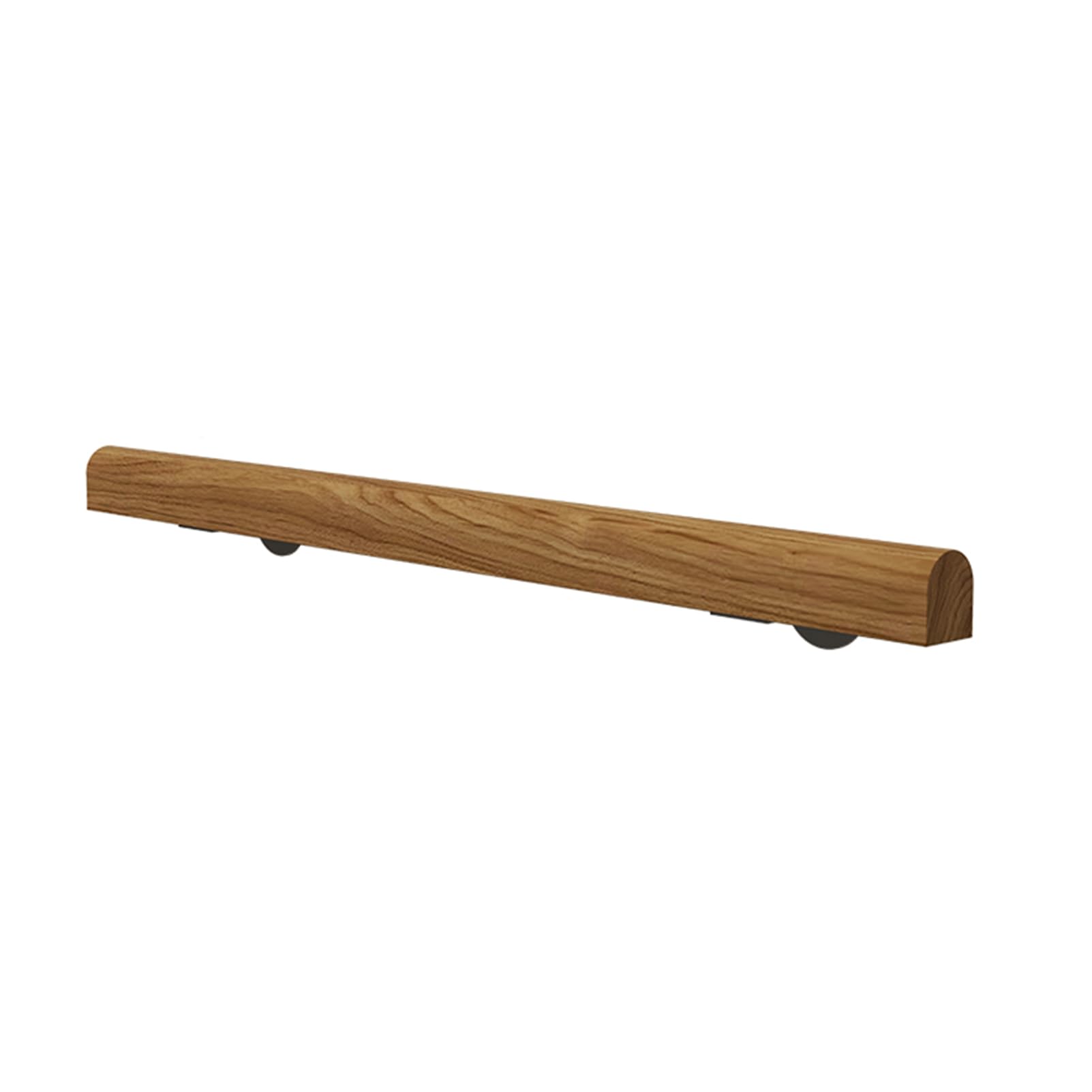 Handläufe für Treppen Holz Treppenhandlauf für ältere Kinder mit Beschlägen Treppengeländer Wandhandlauf Treppe Handlauf für Innen (40CM)