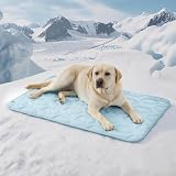 【極冷感 Q-MAX 0.5超】Lesure ペット ひんやりマット 犬 猫 [OEKO-TEX認証クラス2取得] 暑さ対策 熱中症対策 クールマット 接触冷感 丸洗いOK