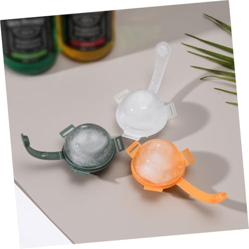 12 piezas molde de bola de hielo redondo plástico miniatura 4