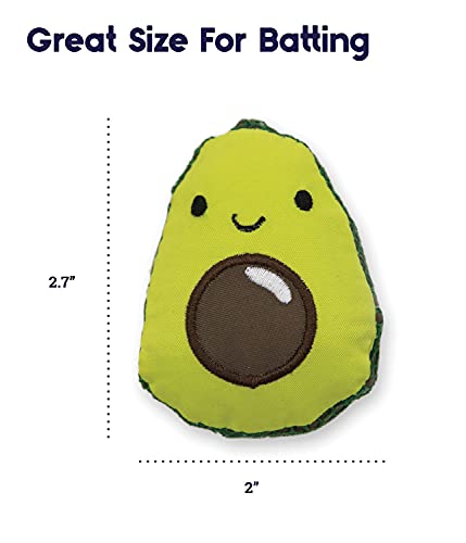 Catstages Lil' Avocato Dental Health Catnip Cat Chew Toy #TOP4