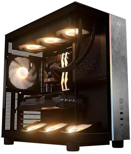 Andromeda Insights Galaxy V3 Gaming PC - AMD RX 9070XT 16GB GDDR6 | Ryzen 7 9800X3D 4.7 GHz (5.2 GHz �^�[�{�u�[�X�g) | 32GB DDR5 6000 |