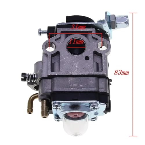 Carburador de 11mm para reparar cortasetos de 2 tiempos y poner a punto tu maquinaria 5