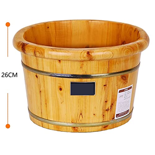 Balde de madera para spa de pies y lavado miniatura 5