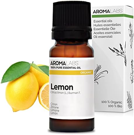 Limón BIO (Citrus limon) - 10 mL - Aceite Esencial Quimiotipado y...