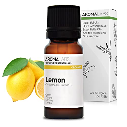 Limón BIO (Citrus limon) - 10 mL - Aceite Esencial Quimiotipado...