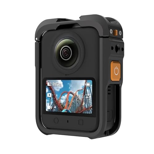 For DJI Osmo 360用 ラビットケージ アルミ保護ケース ケージ保護フレーム 多機能保護フレームアルミニウムハウジングカメラ拡張プロテクター カメラ保護 1/4インチネジ穴 保護 ケージ フレーム 多機能メタルフレーム拡張アダプターマウント F